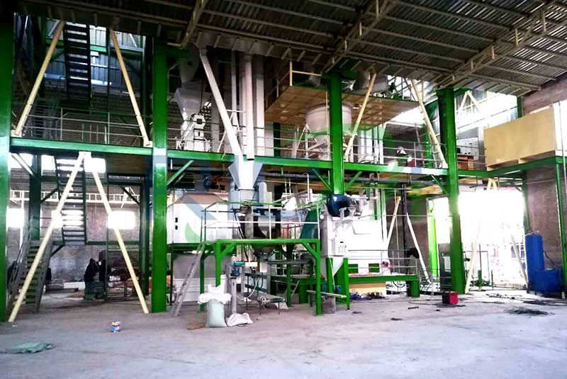 8-12 TPH Feed Pellet Production Line