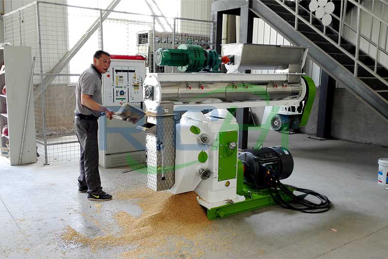 Qatar 3-5T/H Feed Pellet Machine