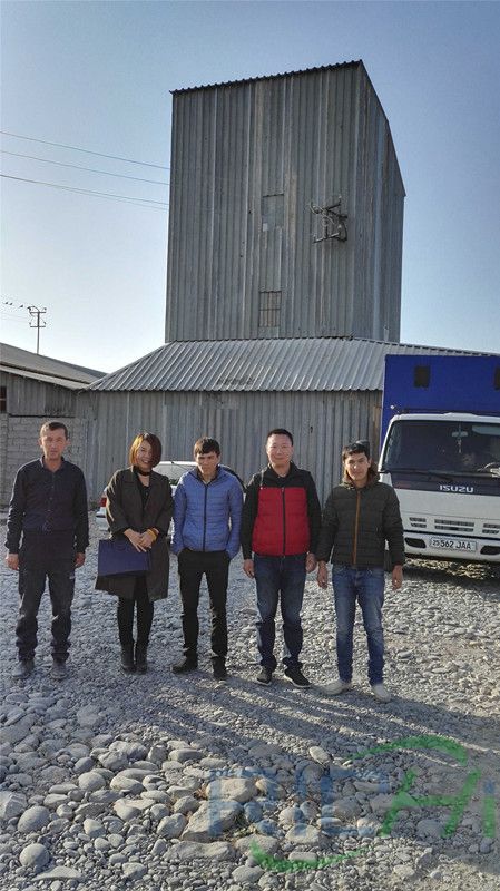 Uzbekistan 4t/h chicken feed pellet line project