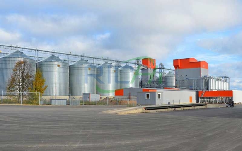 Large-scale animal feed pellet production line project