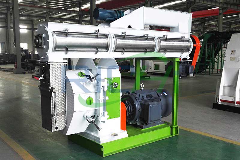 Uzbekistan 3-5T/H Animal Feed Pellet Production Line