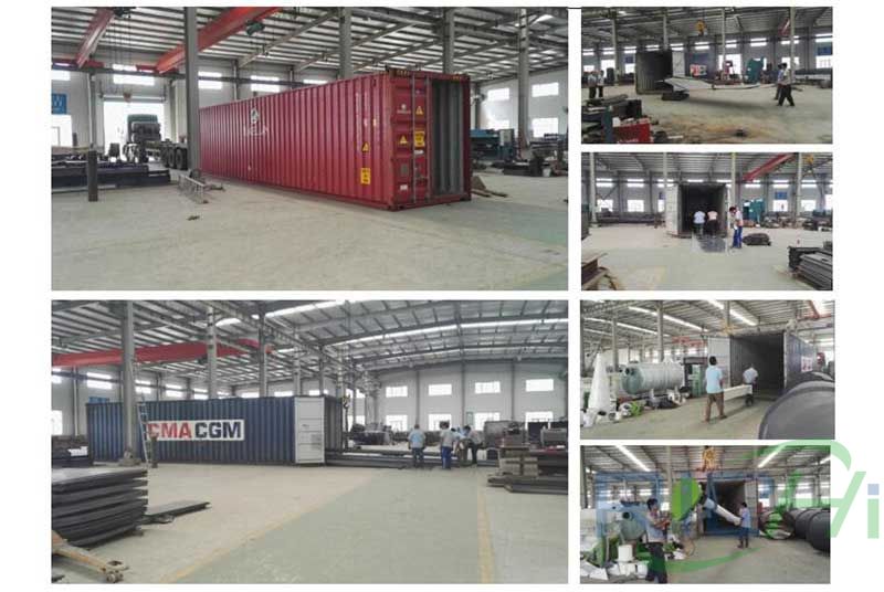 10T/H animal feed pelletizer production line delivery site