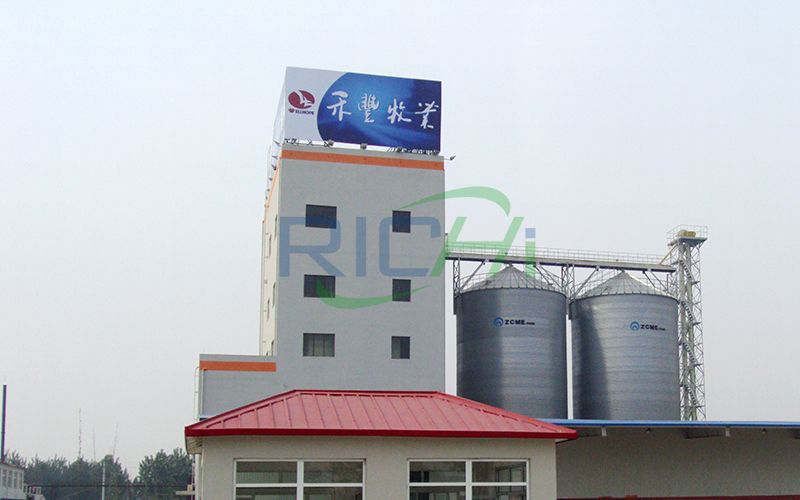 Large Dairy Cow feed Plant