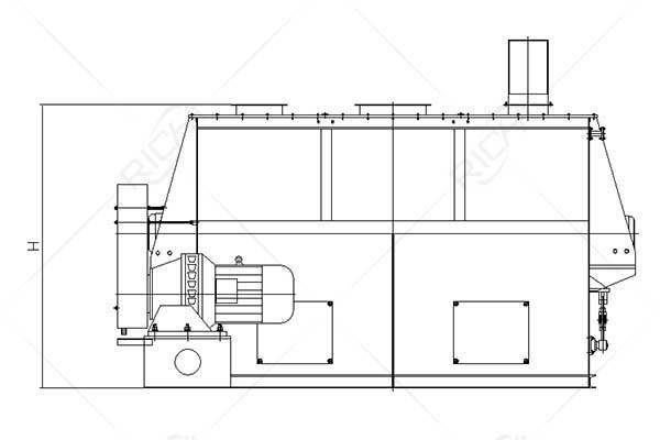 SLHY Horizontal Ribbon Mixer